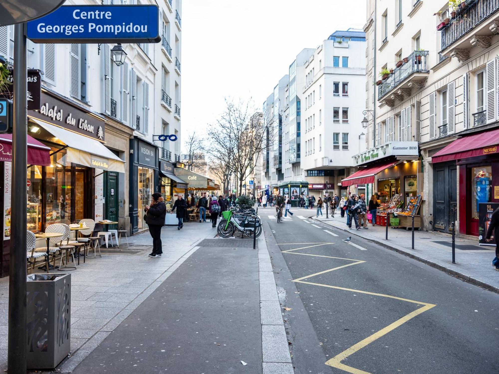 Appartement Flat 31m2 Near Pompidou Center, Marais, Les Halles, Mobility Lease Only