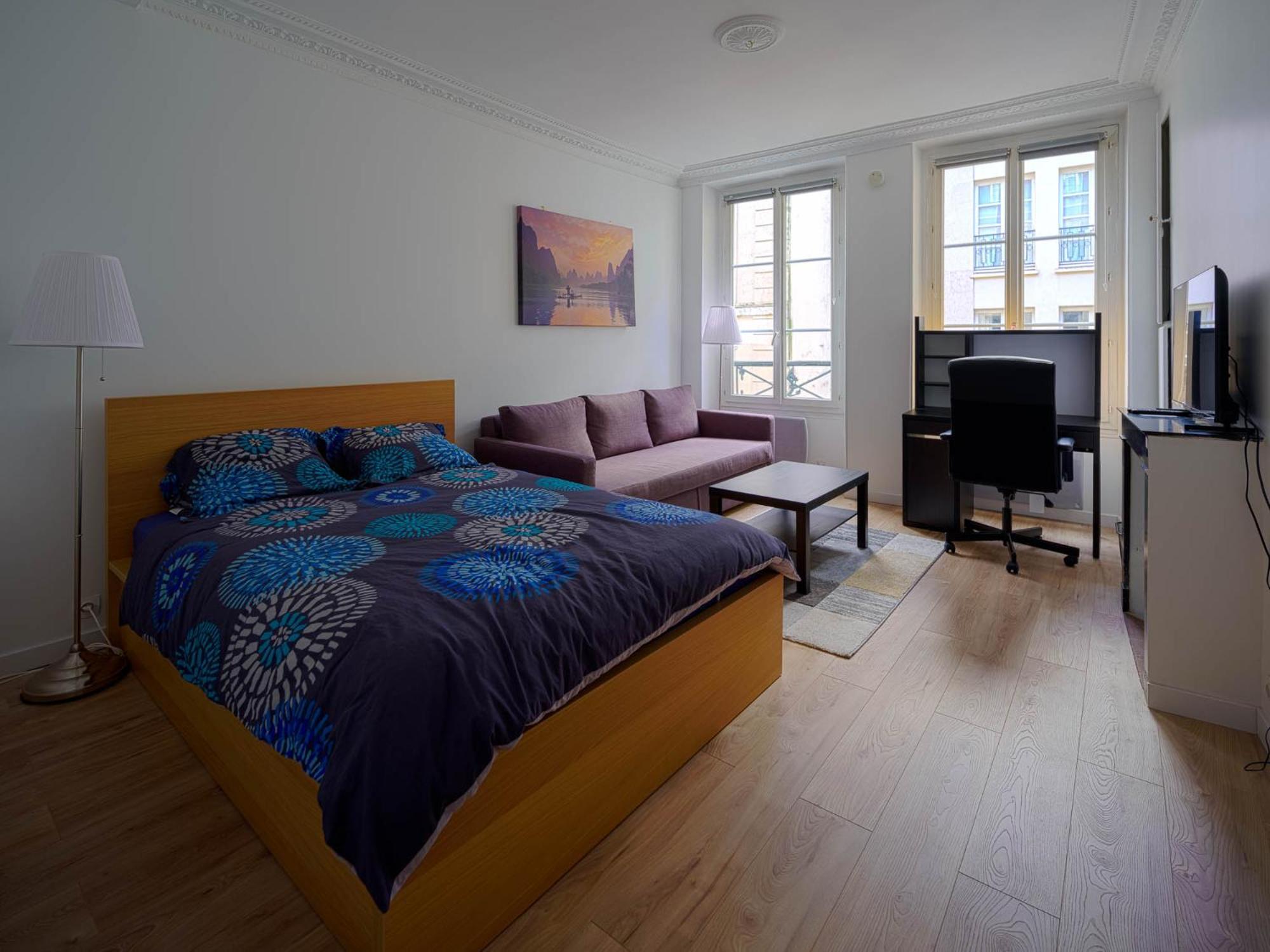Appartement Flat 31m2 Near Pompidou Center, Marais, Les Halles, Mobility Lease Only *