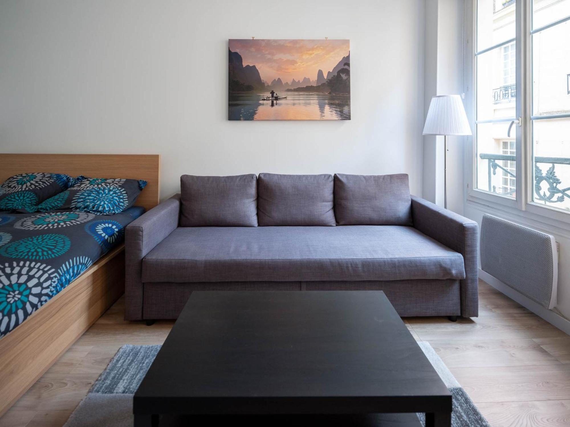 Flat 31m2 Near Pompidou Center, Marais, Les Halles, Mobility Lease Only Appartement Parijs